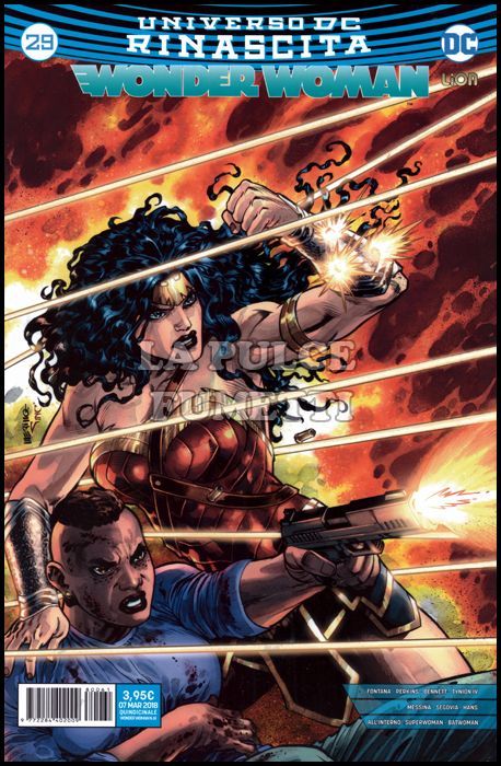 SUPERMAN L'UOMO D'ACCIAIO # 61 - WONDER WOMAN 29 - RINASCITA